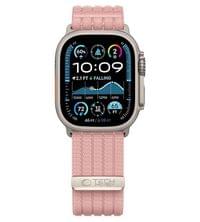 Текстилна Каишка за Apple Watch 44/ 45/ 46/ 49mm, Tech-Protect Nylon Sport Band, Розов - 2