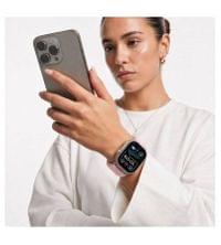 Текстилна Каишка за Apple Watch 44/ 45/ 46/ 49mm, Tech-Protect Nylon Sport Band, Розов - 3