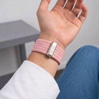 Текстилна Каишка за Apple Watch 44/ 45/ 46/ 49mm, Tech-Protect Nylon Sport Band, Розов - 5