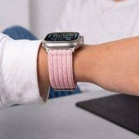Текстилна Каишка за Apple Watch 44/ 45/ 46/ 49mm, Tech-Protect Nylon Sport Band, Розов - 6