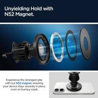 Magsafe Поставка за Кола, Spigen Vent/Board Car Holder MFT13, Сив - 6 Magsafe Поставка за Кола, Spigen Vent/Board Car Holder MFT13, Сив - 6