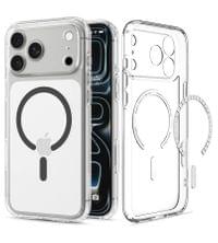 Magsafe Калъф за iPhone 18 Pro Max/ 17 Pro Max, Spigen Ultra Hybrid Mag Fit Case Clear/Graphite, Прозрачен - 5 Magsafe Калъф за iPhone 18 Pro Max/ 17 Pro Max, Spigen Ultra Hybrid Mag Fit Case Clear/Graphite, Прозрачен - 5