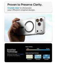 Magsafe Калъф за iPhone 18 Pro Max/ 17 Pro Max, Spigen Ultra Hybrid Mag Fit Case Clear/Graphite, Прозрачен - 10 Magsafe Калъф за iPhone 18 Pro Max/ 17 Pro Max, Spigen Ultra Hybrid Mag Fit Case Clear/Graphite, Прозрачен - 10