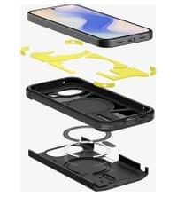 Magsafe Противоударен Калъф за Google Pixel 10A, Spigen Tough Armor Case, Черен - 4 Magsafe Противоударен Калъф за Google Pixel 10A, Spigen Tough Armor Case, Черен - 4
