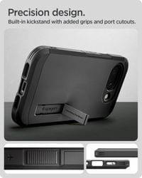Magsafe Противоударен Калъф за Google Pixel 10A, Spigen Tough Armor Case, Черен - 6 Magsafe Противоударен Калъф за Google Pixel 10A, Spigen Tough Armor Case, Черен - 6