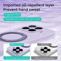 MagSafe Силиконов Калъф за Xiaomi 17T Pro, Liquid Silicone Case, Розов - 3