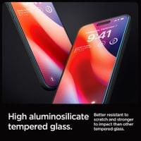 Стъклен Протектор за iPhone 18 Pro, Spigen EZ Fit Pro Glas.tR 2бр., Прозрачен - 3 Стъклен Протектор за iPhone 18 Pro, Spigen EZ Fit Pro Glas.tR 2бр., Прозрачен - 3