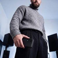 Кожен Калъф за Samsung Z Fold 8, Tech-Protect Wallet Book Case, Черен - 6