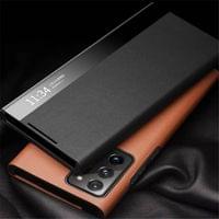 Активен Калъф за Samsung Note 20 Ultra, Qialino Smart Book Case, Черен - 4 Активен Калъф за Samsung Note 20 Ultra, Qialino Smart Book Case, Черен - 4