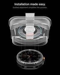 Стъклен Протектор за Samsung Watch 8 Classic 46mm, Spigen EZ Fit Glass 2бр., Прозрачен - 6