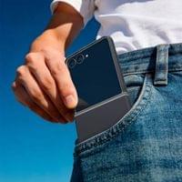 Magsafe Калъф за Samsung Z Flip 8, Spigen Nano Pop Case Sesame, Тъмно Сив - 4 Magsafe Калъф за Samsung Z Flip 8, Spigen Nano Pop Case Sesame, Тъмно Сив - 4