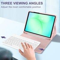 Калъф с Клавиатура за Samsung Tab A11 / A9 8.7", Tech-Protect SC Pen Keyboard Case, Розов - 4 Калъф с Клавиатура за Samsung Tab A11 / A9 8.7", Tech-Protect SC Pen Keyboard Case, Розов - 4