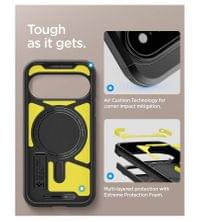 Magsafe Калъф за Google Pixel 11 Pro, Spigen Tough Armor Mag Fit Case, Черен - 10