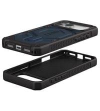 Magsafe Противоударен Калъф за iPhone 17 Pro Max, UAG Monarch Pro Kevlar Case Mallard, Син - 4