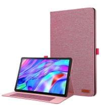 Калъф за Lenovo Idea Tab Plus 12.1 TB-361, Tri-Fold Leather Card Case, Розов - 1