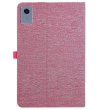 Калъф за Lenovo Idea Tab Plus 12.1 TB-361, Tri-Fold Leather Card Case, Розов - 5 Калъф за Lenovo Idea Tab Plus 12.1 TB-361, Tri-Fold Leather Card Case, Розов - 5