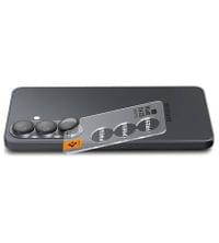 Протектор за Камерата на Samsung S26, Spigen EZ Fit Optik Pro Glass tR 2бр., Черен - 3