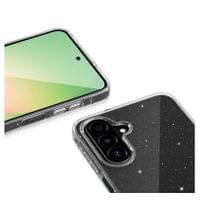 Блестящ Калъф за Samsung A27, Tech-Protect FlexAir Glitter Case, Прозрачен - 2 Блестящ Калъф за Samsung A27, Tech-Protect FlexAir Glitter Case, Прозрачен - 2