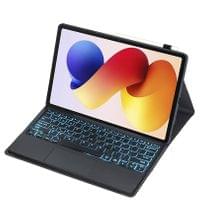 Калъф с Клавиатура за Xiaomi Redmi Pad 2 Pro/ Poco M1 12.1&amp;quot;, Keyboard+TouchPad Backlit Case, Черен - 4