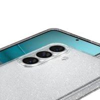 Блестящ Калъф за Samsung S26, Spigen Liquid Crystal Glitter Quartz Case, Прозрачен - 3