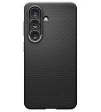 Противоударен Калъф за Samsung S26 Plus, Spigen Liquid Air Matte Black Case, Черен - 2