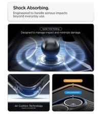 Противоударен Калъф за Samsung S26 Plus, Spigen Liquid Air Matte Black Case, Черен - 7