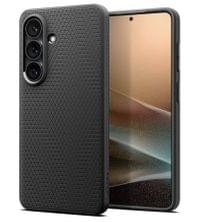Противоударен Калъф за Samsung S26, Spigen Liquid Air Matte Black Case, Черен - 1
