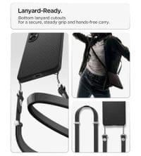 Противоударен Калъф за Samsung S26, Spigen Liquid Air Matte Black Case, Черен - 10