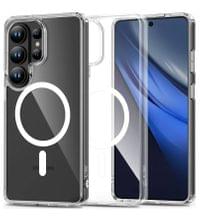 Magsafe Калъф за Samsung S26 Ultra, Tech-Protect Hybrid FlexAir Clear Case, Прозрачен - 1