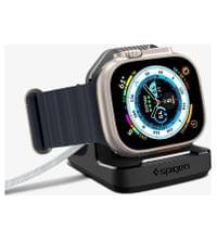Поставка за Зарядното на Apple Watch, Spigen Rugged Armor TPU Stand, Черен - 9 Поставка за Зарядното на Apple Watch, Spigen Rugged Armor TPU Stand, Черен - 9