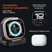 Поставка за Зарядното на Apple Watch, Spigen Rugged Armor TPU Stand, Черен - 12 Поставка за Зарядното на Apple Watch, Spigen Rugged Armor TPU Stand, Черен - 12