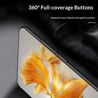 Кожен Калъф за OnePlus 15R, Leather Coated Case, Черен - 4