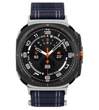 Текстилна Каишка за Samsung Watch Ultra 1/2 47mm, Spigen WBF0 Band, Тъмносин - 2 Текстилна Каишка за Samsung Watch Ultra 1/2 47mm, Spigen WBF0 Band, Тъмносин - 2