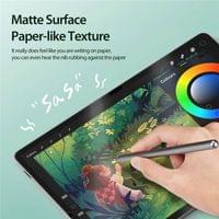 Матов Протектор за Samsung Tab S10 FE Plus 13.1&amp;quot;, Dux Ducis Magnetic Paperfeel Naad Glass, Прозрачен - 4