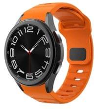 Силиконова Каишка за Samsung Watch 4/ 5/ 6/ 7/ FE, Tech-Protect Silicone Line Band, Оранжев - 1