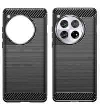 Противоударен Калъф за OnePlus 12, Premium Carbon Case, Черен - 2