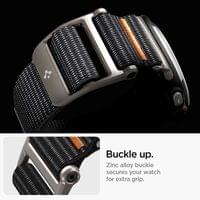 Каишка за Samsung Watch Ultra 1/2 47mm, Spigen Durapro Armor Band, Черен - 5 Каишка за Samsung Watch Ultra 1/2 47mm, Spigen Durapro Armor Band, Черен - 5