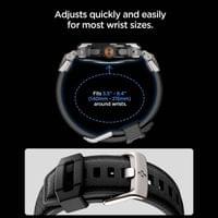 Каишка за Samsung Watch Ultra 1/2 47mm, Spigen Durapro Armor Band, Черен - 10 Каишка за Samsung Watch Ultra 1/2 47mm, Spigen Durapro Armor Band, Черен - 10