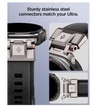 Каишка за Samsung Watch Ultra 1/2 47mm, Spigen Durapro Armor Band, Черен - 11 Каишка за Samsung Watch Ultra 1/2 47mm, Spigen Durapro Armor Band, Черен - 11