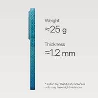 Magsafe Калъф за Samsung S26 Ultra, Pitaka Edge Case Lucid Blue, Син - 3 Magsafe Калъф за Samsung S26 Ultra, Pitaka Edge Case Lucid Blue, Син - 3