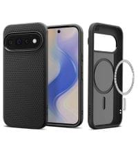 Magsafe Калъф за Google Pixel 11 Pro, Spigen Liquid Air Mag Fit Case, Черен - 1