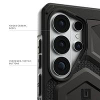 Magsafe Противоударен Калъф за Samsung S26 Ultra, UAG Monarch Pro Kevlar Case, Черен - 9