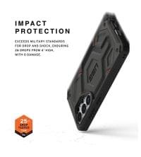 Magsafe Противоударен Калъф за Samsung S26 Ultra, UAG Monarch Pro Kevlar Case, Черен - 10
