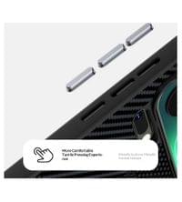 Magsafe Калъф за Xiaomi 17 Ultra, Carbon Desigh Case, Черен - 4 Magsafe Калъф за Xiaomi 17 Ultra, Carbon Desigh Case, Черен - 4