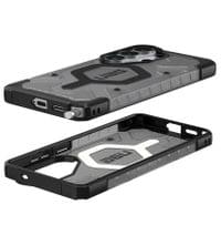 Magsafe Противоударен Калъф за Samsung S26 Ultra, UAG Pathfinder Clear Case Ash/Black, Черен - 6