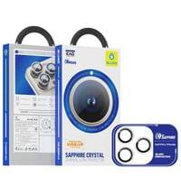 Протектор за Камерата на iPhone 17 Pro, Blueo Saphire Crystal Cam Lens Glass, Оранжев - 3