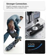 Magsafe Противоударен Калъф за Samsung S26 Ultra, Spigen Tough Armor Case, Черен - 8