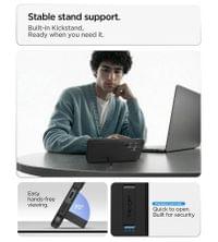 Magsafe Противоударен Калъф за Samsung S26 Ultra, Spigen Tough Armor Case, Черен - 9