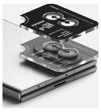 Протектор за Камера за Samsung Fold 8, Ringke Cam Lens Frame Glass 2бр., Черен - 4