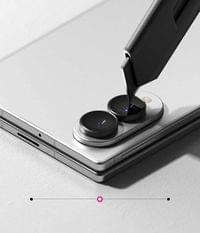 Протектор за Камера за Samsung Fold 8, Ringke Cam Lens Frame Glass 2бр., Черен - 5